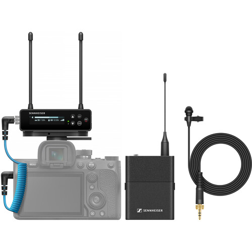 Sennheiser EW-DP ME 2 SET Camera-Mount Digital Wireles Omni